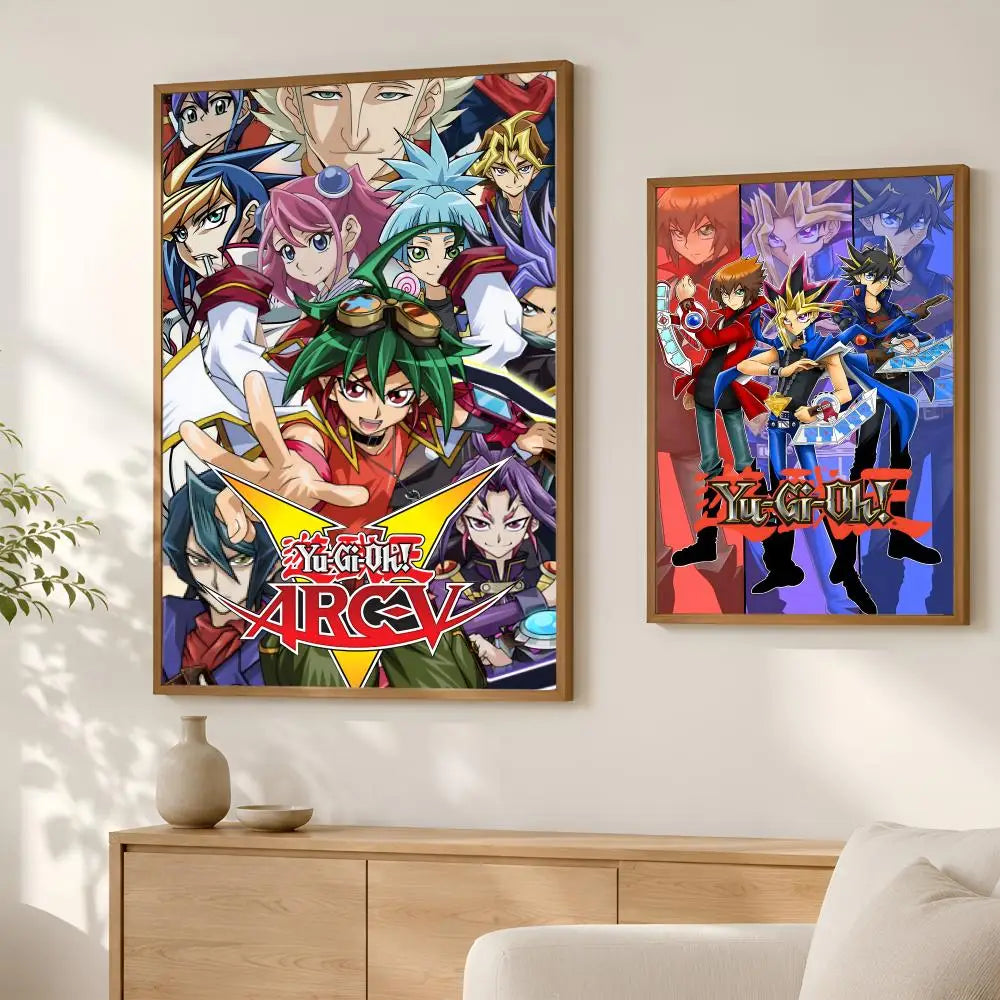 Yu-Gi-Oh Self-Stick HD PVC Wall Poster – Waterproof Home Decor Wall Art Poster Axl