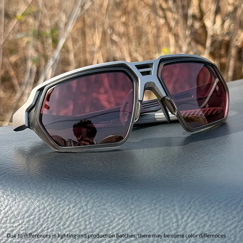 Cyberpunk Polarized Cycling Sunglasses | UV Protection Unisex Polarized Sunglasses Axl