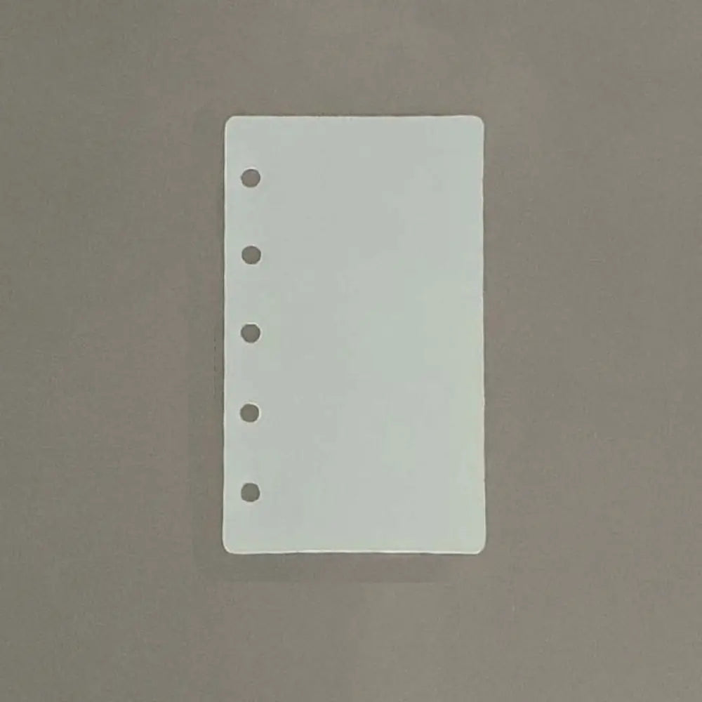 Transparent Loose-Leaf Binder Dividers M5 A8 5-Hole – 10 Pack Binder Dividers Axl Style A