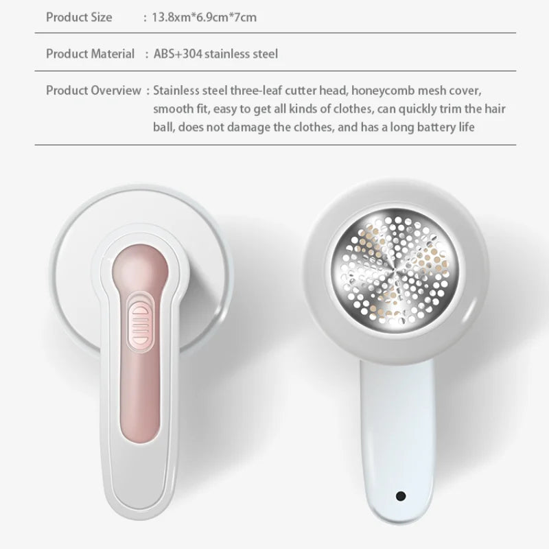 Portable Rechargeable Electric Lint Remover & Fabric Shaver Electric Lint Remover Axl