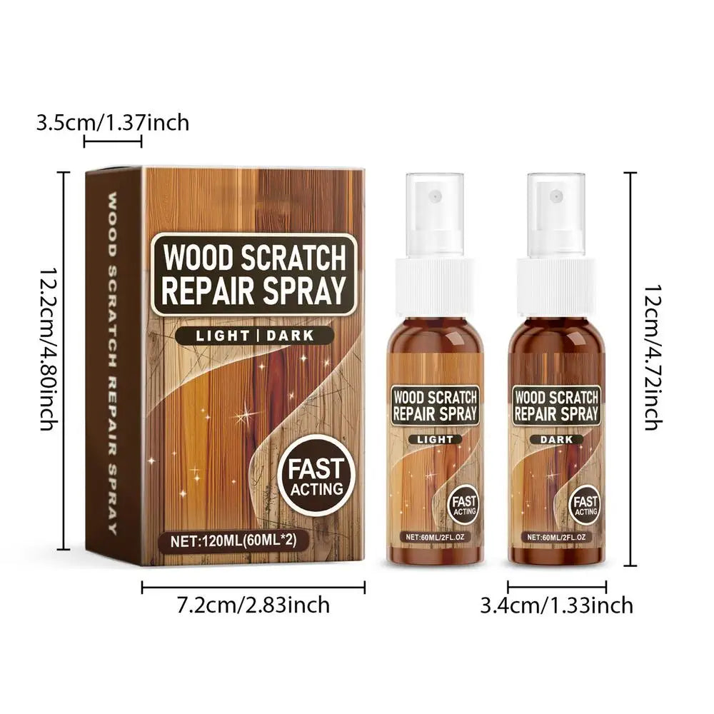 Wood Floor Scratch Repair Spray – Restore Shine 2-Pack Floor Scratch Repair Axl Other