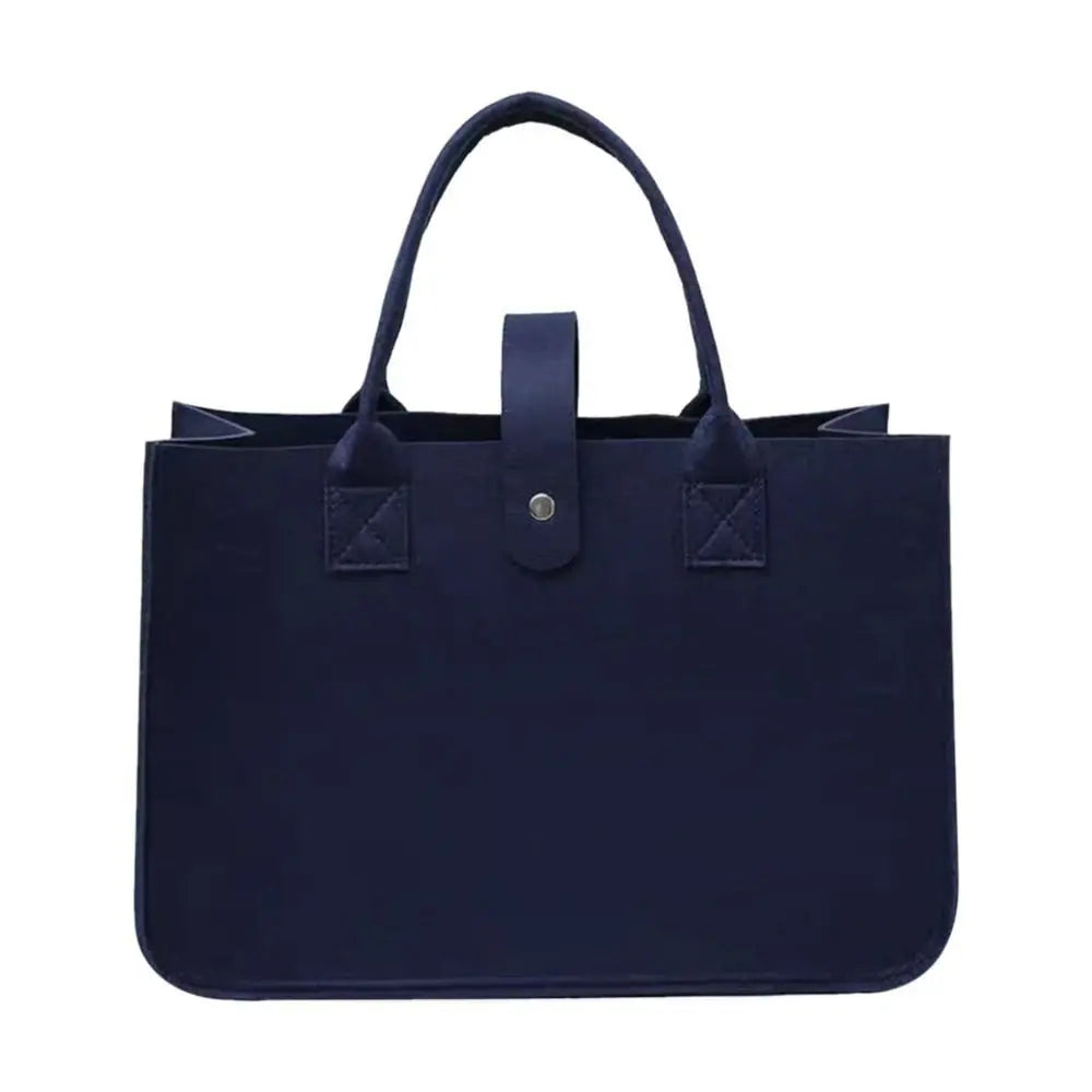 Women's Felt Crossbody Shoulder Bag – Large Capacity Handbag Felt Crossbody Bag Axl deep blue