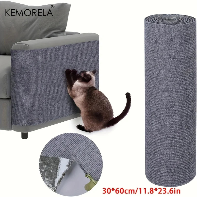KEMORELA Cat Scratching Mat – Self-Adhesive Furniture Protector Cat Scratching Mat Axl