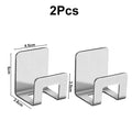 Stainless Steel Sink Sponge Holder & Drainer Rack Organizer Sink Rack Organizer Axl 2pcs silver -A