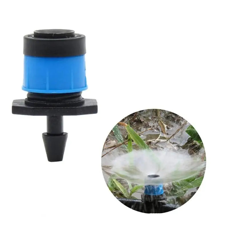 Adjustable Mushroom Dripper Sprinkler Nozzles – 50 or 100 Pack Drip Irrigation Nozzles Axl