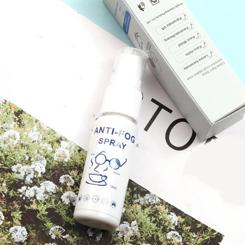 Anti-Fog Spray for Glasses, Windshield & Mirrors – 20ml Anti-Fog Lens Spray Axl