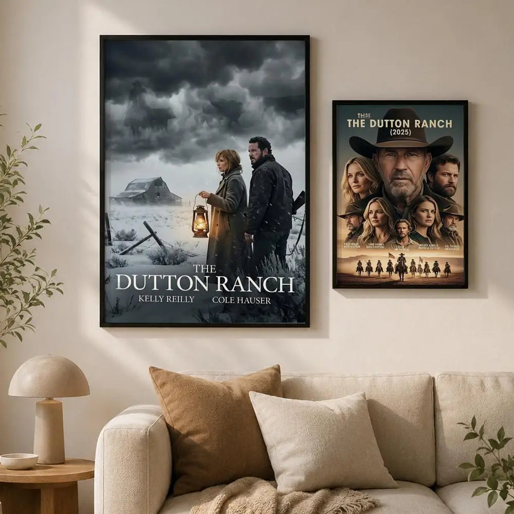 Dutton Ranch Wall Poster – Self-Adhesive HD Waterproof Art Print Wall Art Poster Axl