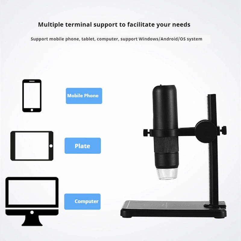 Portable WiFi Digital Microscope – HD 500X Skin & Scalp Viewer WiFi Digital Microscope Axl