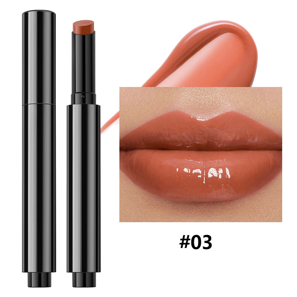 Vegan Mirror Gloss Lipstick – Long-Lasting, Moisturizing, Multi-Color Mirror Gloss Lipstick Axl