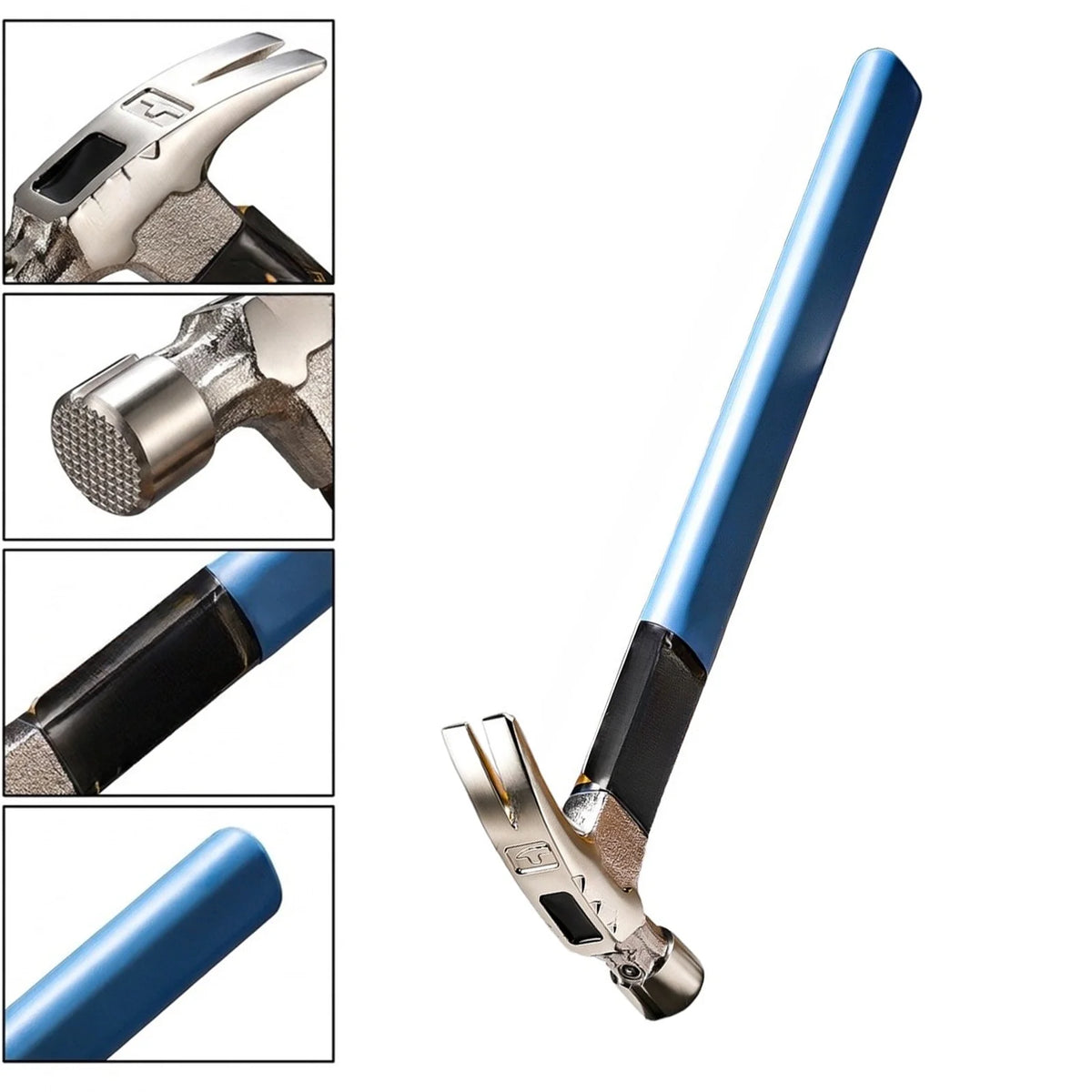 Magnetic Claw Hammer – Ergonomic Non-Slip Woodworking Tool Claw Hammer Axl