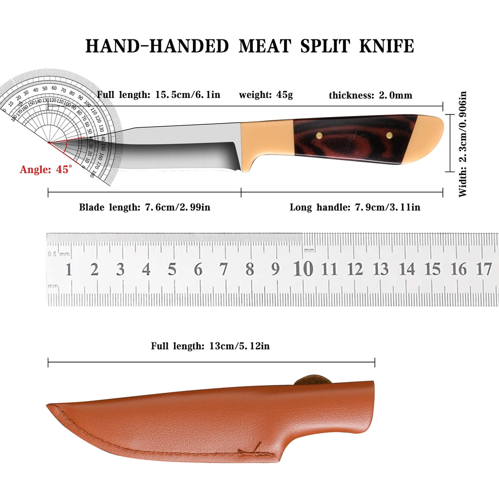 PLYS Stainless Steel EDC Pocket Knife – Fruit, BBQ & Outdoor Folding Pocket Knife Axl