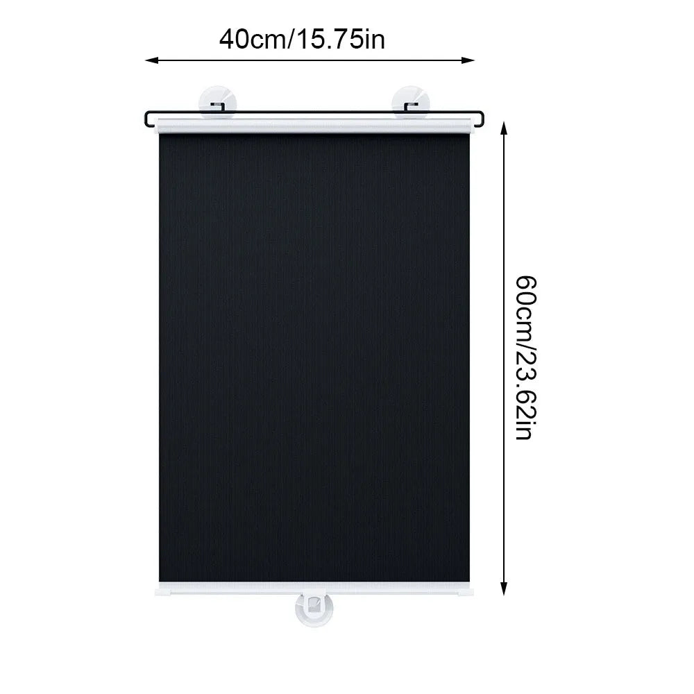 Retractable Car Window Sunshade – UV Blocking Roller Blind Car Window Sunshade Axl 40x60cm