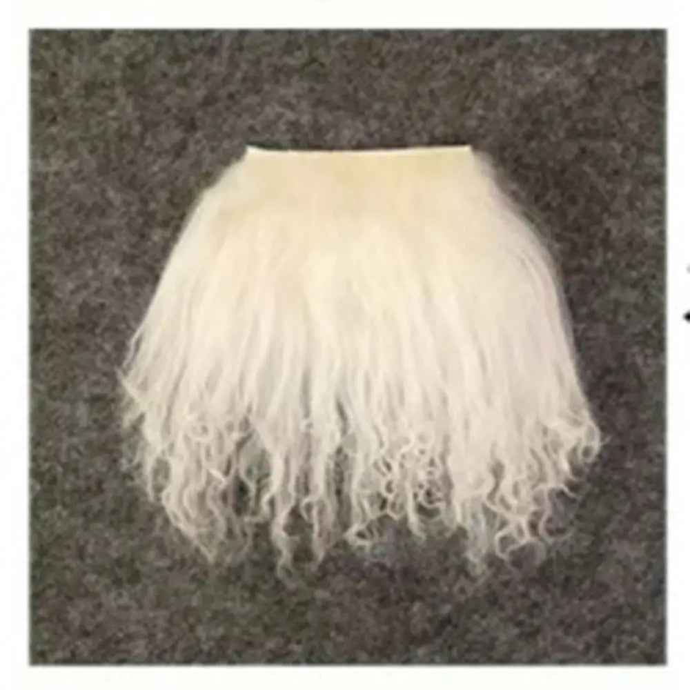 Curly Mohair Hair Wefts for BJD OB11 Blythe & Reborn Dolls Doll Hair Wefts Axl