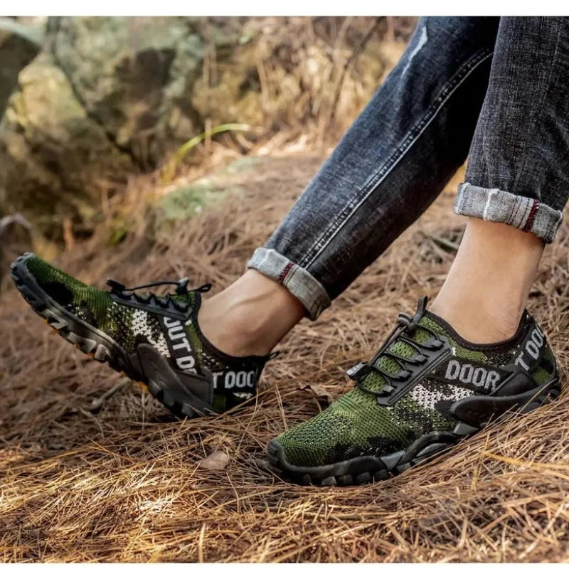 Men's Breathable Mesh Sneakers – Lightweight Casual Running Shoes Men's Sneakers Axl