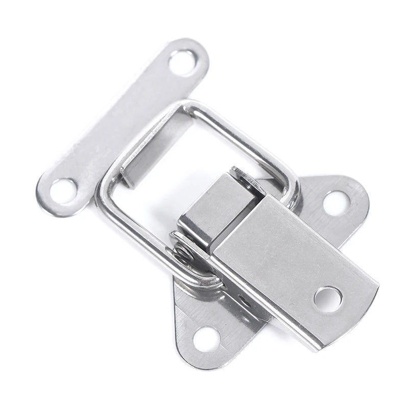Stainless Steel Locking Latch Hasp Toggle Catch Clasp Locking Latch Hasp Axl one size