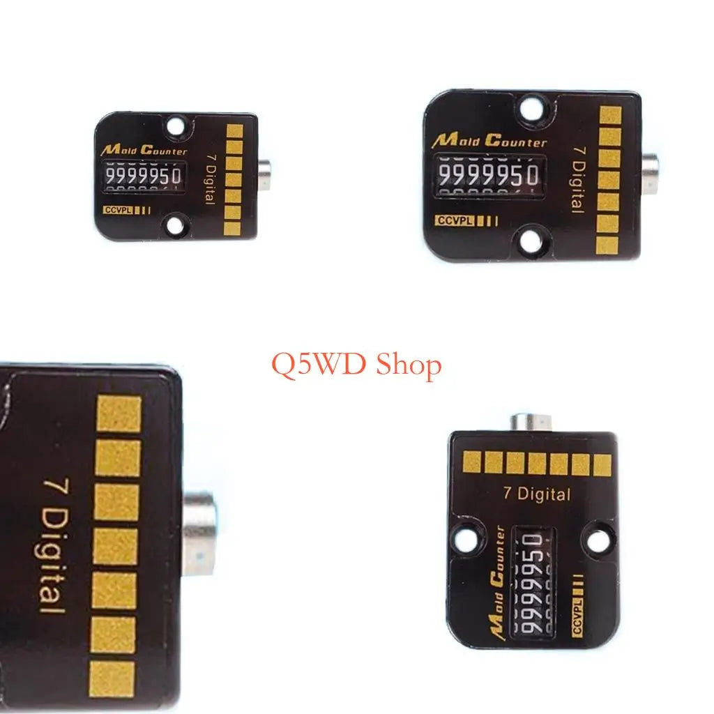 7-Digit Mechanical Mold Counter 0–9999999 | Industrial Use Mechanical Counter Axl CN