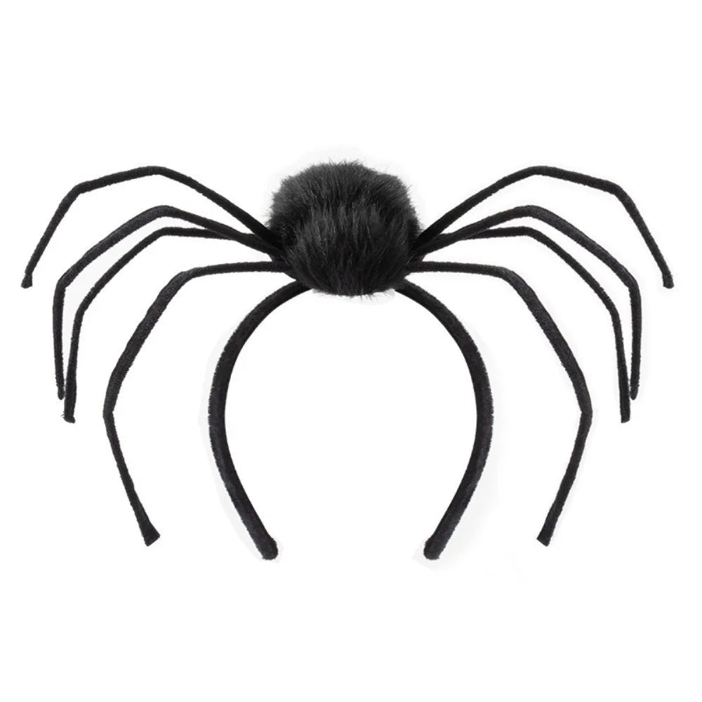 Halloween Spider Headband – Black Non-Slip Hair Hoop Halloween Headband Axl Black