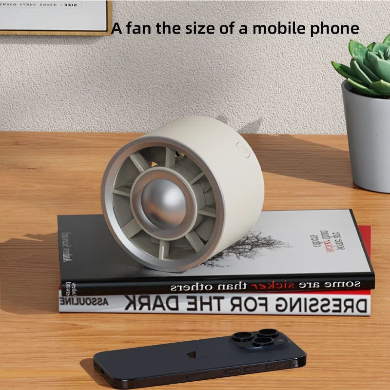 Clip-On Car Air Vent Fan – 3-Speed USB Mini Cooling Fan Car Vent Fan Axl