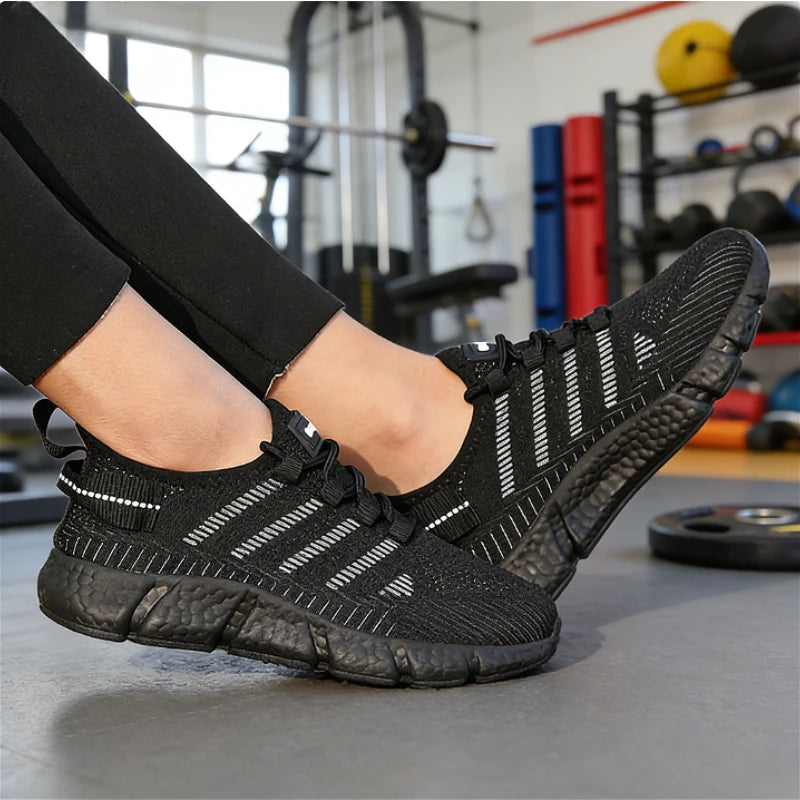 AZGB Knitted Mesh Lightweight Running Shoes – Unisex Sneakers Mesh Running Shoes Axl