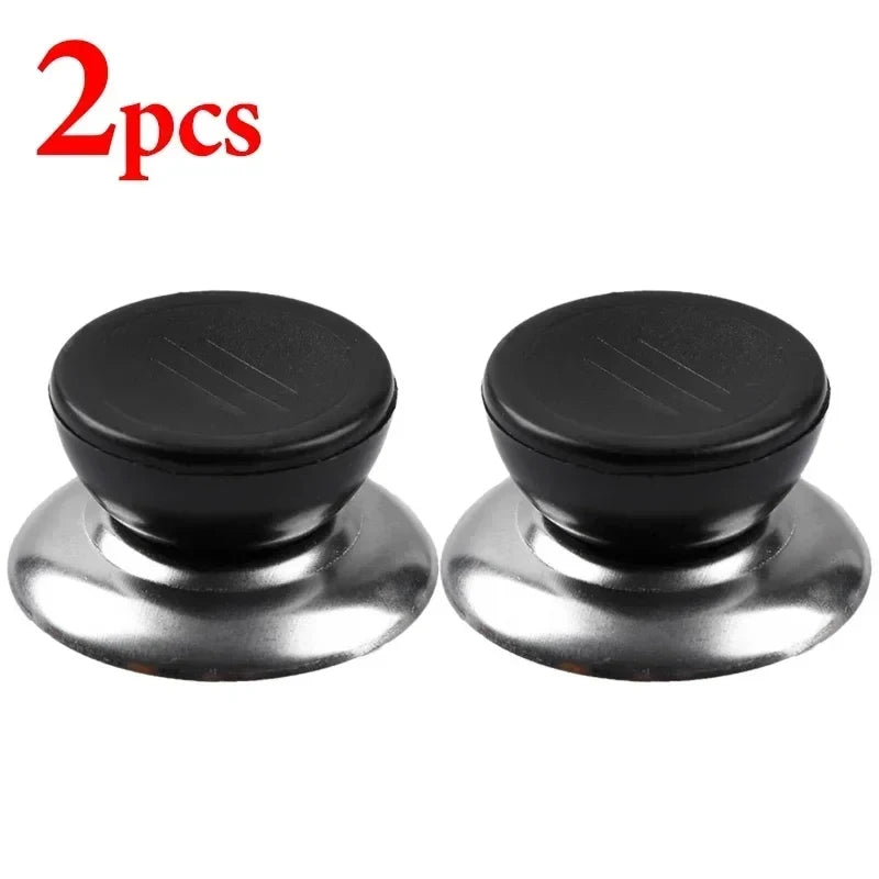 Universal Replacement Pot Lid Handle – Heat-Safe 1/2/4 Pack Cookware Lid Handle Axl 2pcs