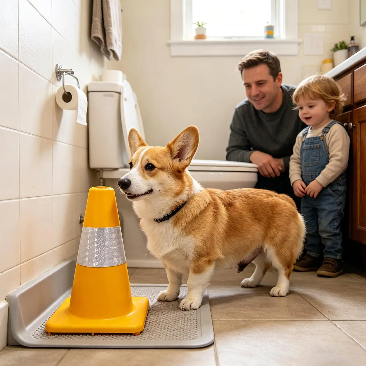 Dog Pee Post – Potty Training Aid for All Dog Breeds Dog Training Stake Axl