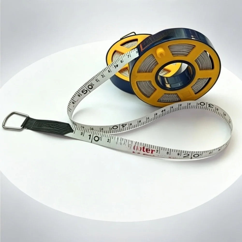 10M Fiberglass Tape Measure – Dual Scale Soft Measuring Ruler Fiberglass Tape Measure Axl