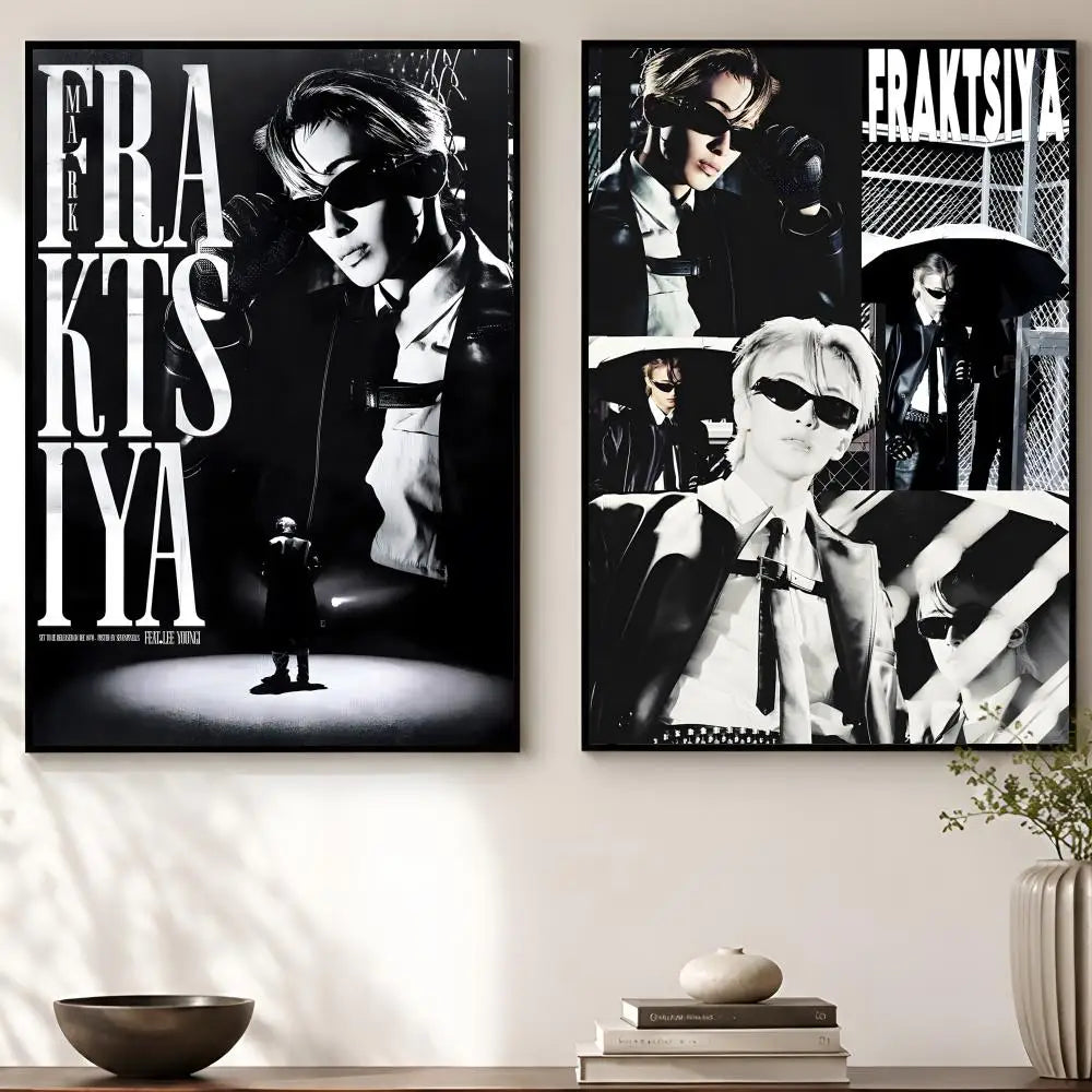 Jackson Wang HD Waterproof Self-Adhesive Wall Poster | Fan Decor Decorative Wall Poster Axl