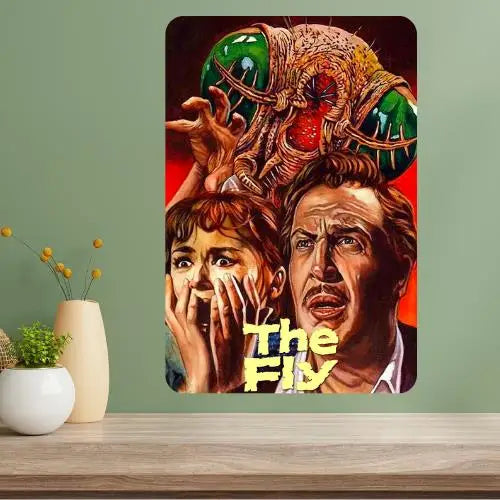 The Fly Classic Movie Metal Poster Sign | Vintage Wall Decor Metal Wall Sign Axl aluminum sign aluminum 20x30cm