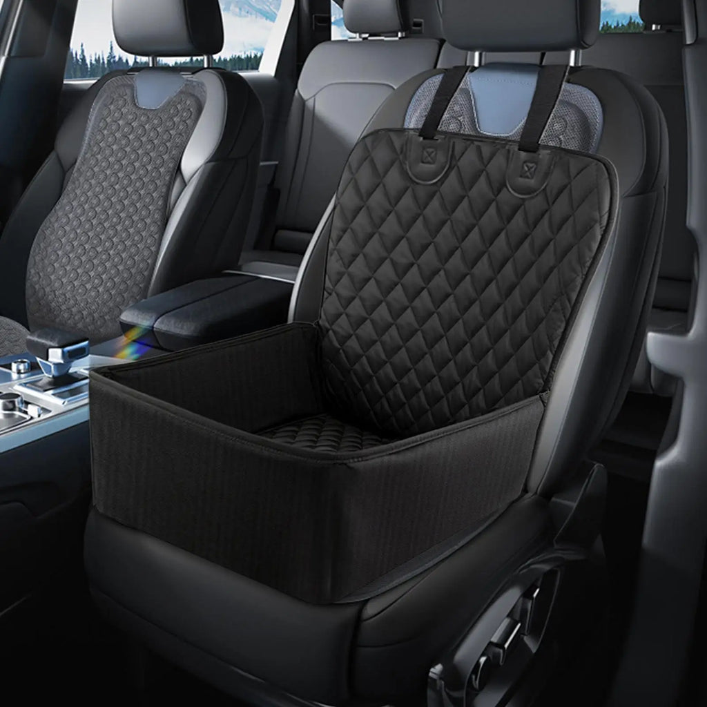 Pet Car Seat Cushion – Dog Booster Cover for Back & Front Seat Pet Car Seat Cover Axl