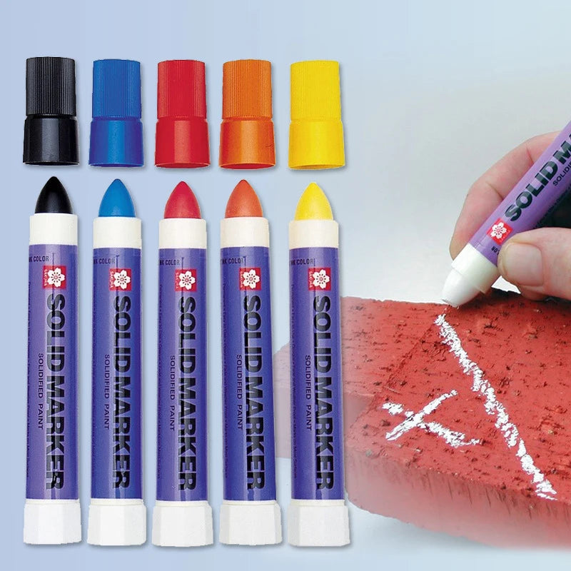 Solid Paint Pen – Waterproof Industrial Tire & Metal Marker Industrial Paint Marker Axl