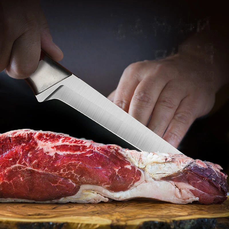 Stainless Steel Boning Knife with ABS Handle & Blade Cover Boning Knife Axl