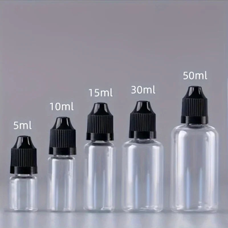 Empty Squeeze Dropper Bottle with Fine Tip – Refillable Squeeze Dropper Bottle Axl 10PCS 5ML