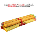 20 Pcs Tibetan Prayer Flags Buddhist Banner 10x6" | Wall Decor Prayer Flag Set Axl As show