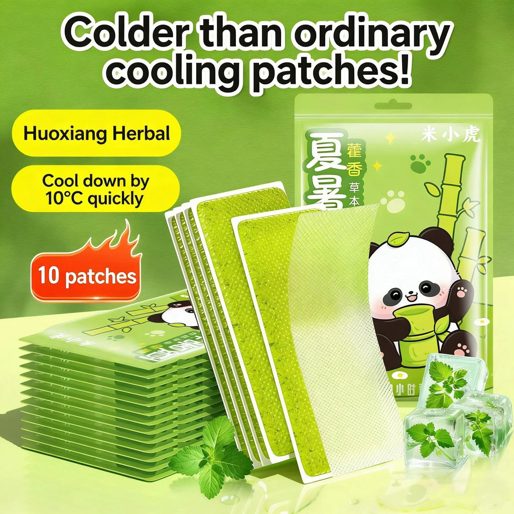 Panda Cooling Patch – Cold Compress Ice Sticker for Outdoors Cooling Patch Axl