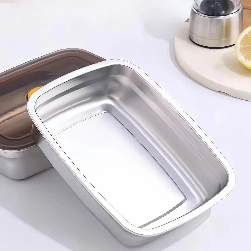Stainless Steel Leak-Proof Bento Lunch Box – 3 Sizes Bento Lunch Box Axl