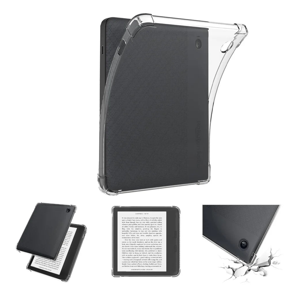 Kobo Libra Colour 2024 (N428) Clear TPU Protective Cover E-Reader Protective Case Axl Default Title