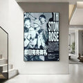 Rolling Stones Roses HD Poster – Waterproof Sticky Wall Art Wall Art Poster Axl White18 50X70cmNoframe