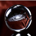 3D Laser Engraved Galaxy Crystal Ball – 6cm Glass Sphere Decorative Glass Sphere Axl 1pc