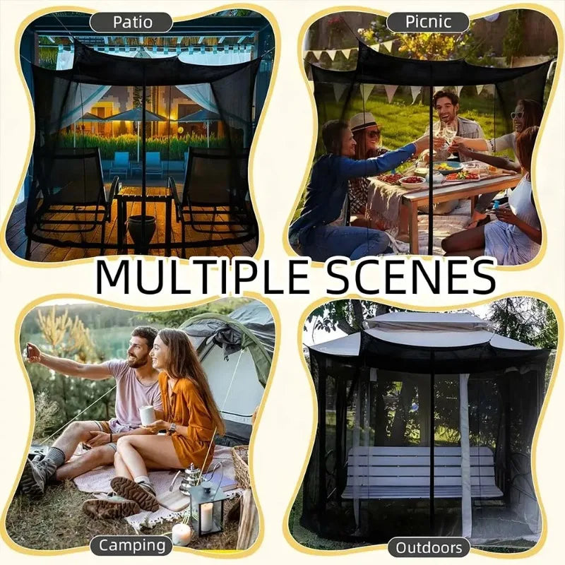 Portable Mosquito Net – Breathable Mesh for Camping & Travel Mosquito Net Axl