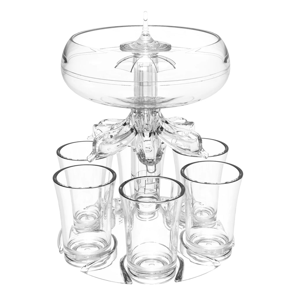 6-Cup Automatic Wine Dispenser for Parties | Pour 6 at Once Wine Dispenser Axl basic model
