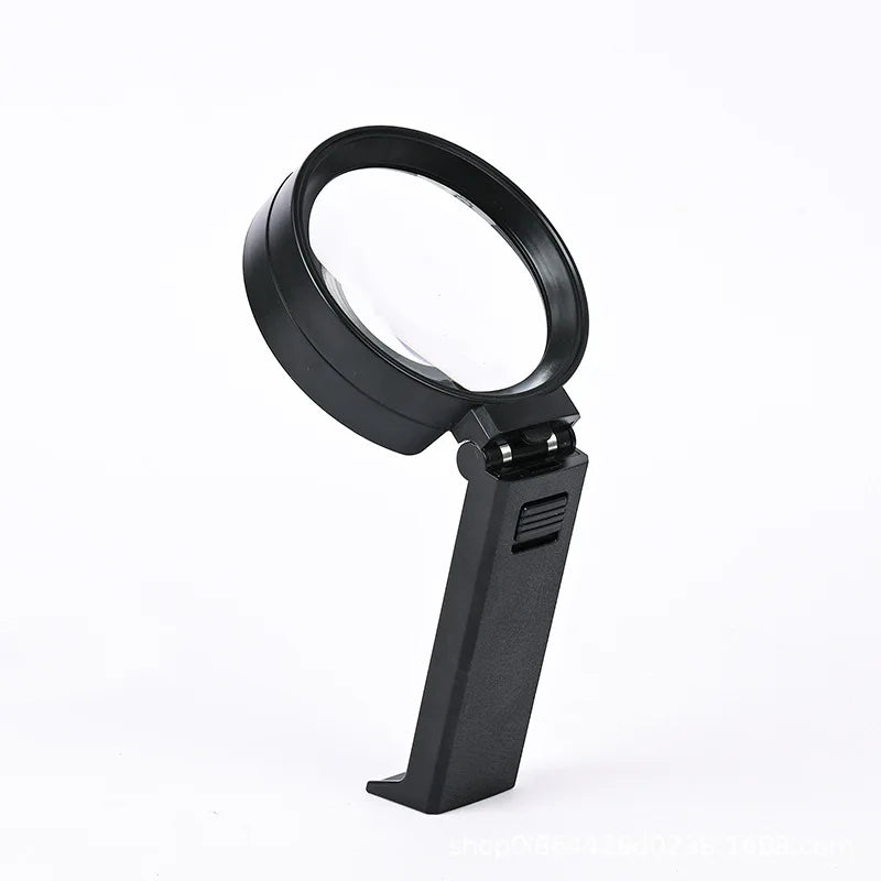 Handheld LED Magnifying Glass – Reading & Coin Magnifier LED Magnifying Glass Axl 2x 5x