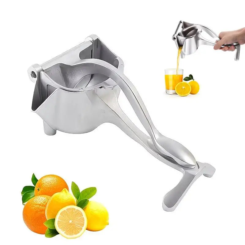 Aluminum Alloy Manual Juicer – Orange, Lemon & Pomegranate Manual Citrus Juicer Axl