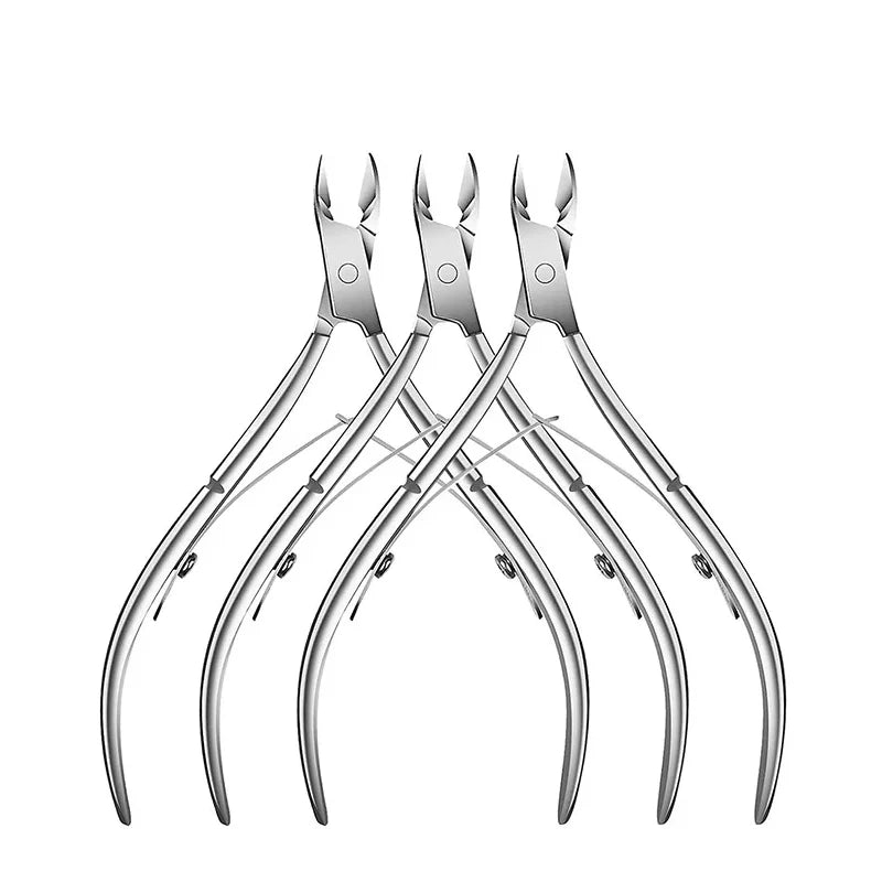Professional Cuticle Scissors & Nail Keratin Layer Cutter Tool Cuticle Nail Tool Axl 3pcs