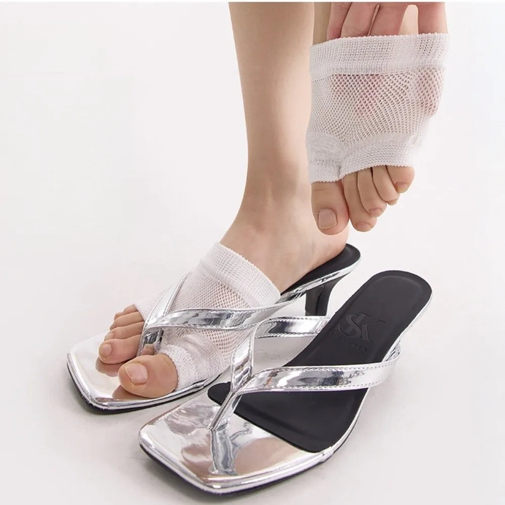 Breathable Mesh Forefoot Toe Socks with Arch Support | Summer Forefoot Toe Socks Axl