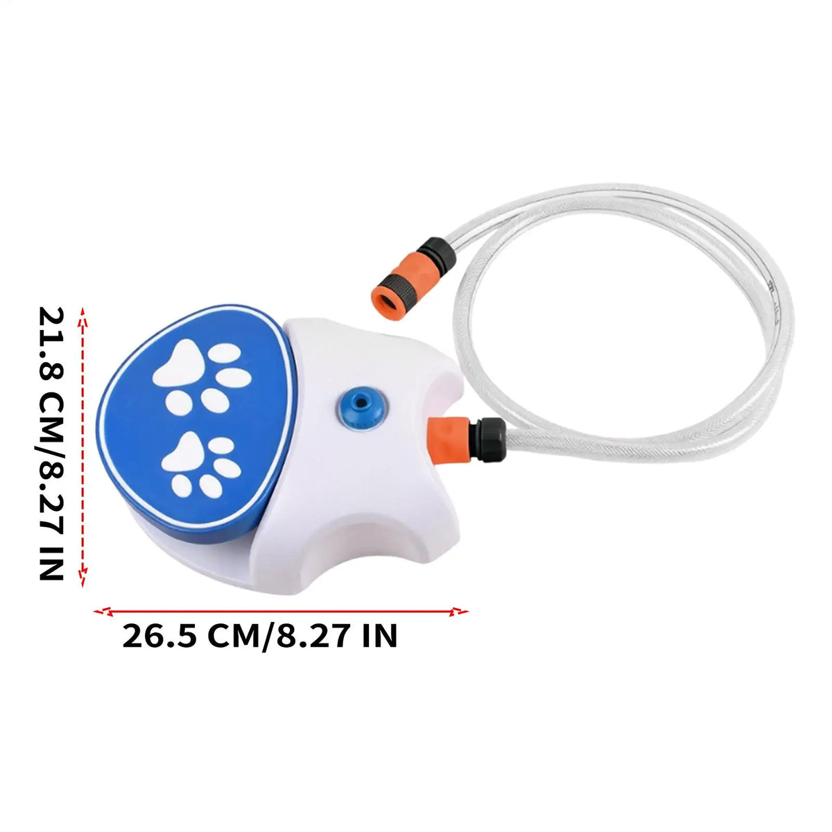 Paw-Activated Outdoor Dog Water Fountain with Hose Dog Water Fountain Axl