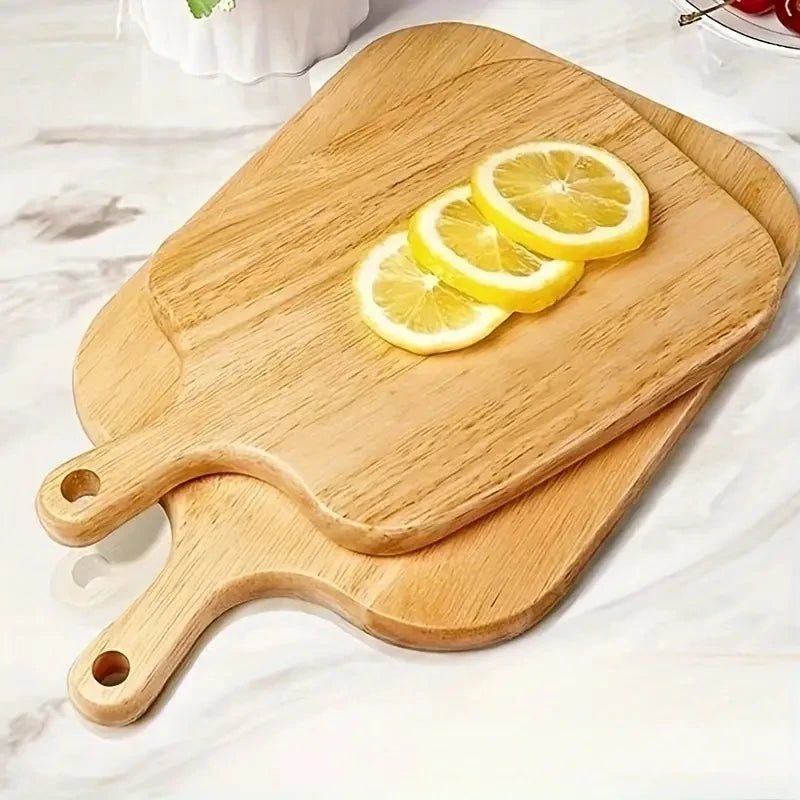 Wooden Cutting Board with Handle – Charcuterie & Cheese Board Wooden Cutting Board Axl