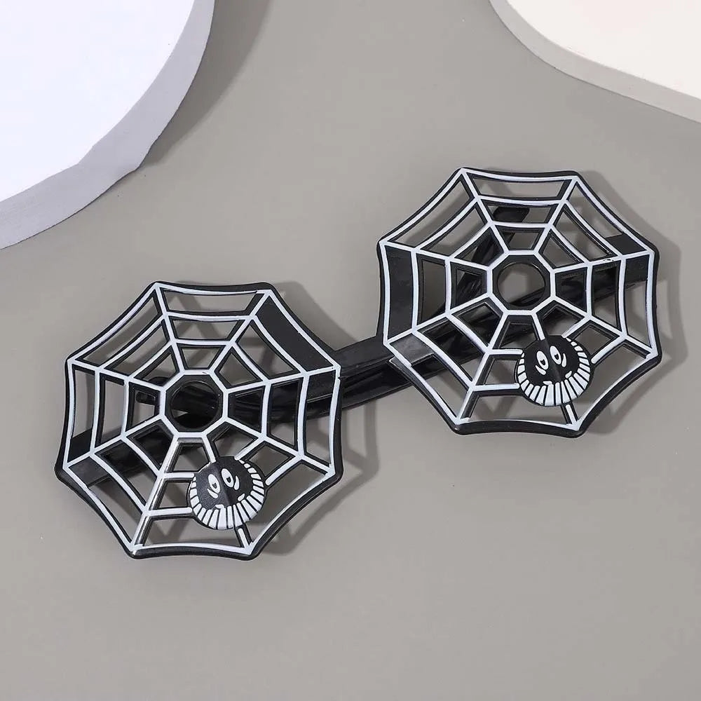 Skeleton Hand Halloween Costume Sunglasses | Spider Web Frame Costume Eyeglasses Axl Style 10