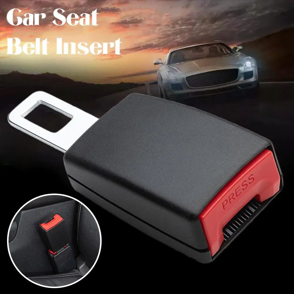 Car Seat Belt Buckle Extender – Universal ABS & Metal Clip Seat Belt Extender Axl