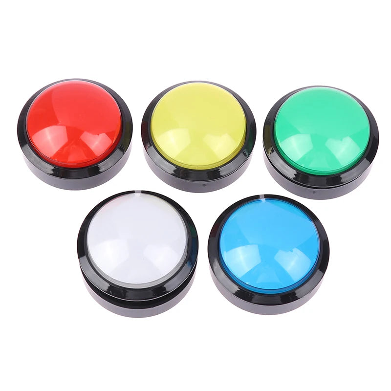 60mm LED Arcade Button with Microswitch – DIY Game Machine Arcade Button Axl