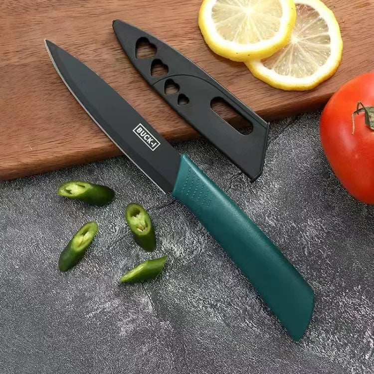 Sharp Stainless Steel Kitchen Knife – Fruit, Veg & Meat Kitchen Knife Axl 1pc greenC